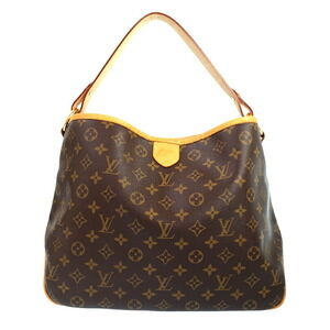 Louis Vuitton Monogram Leather Brown Delightful Semi Shoulder Bag